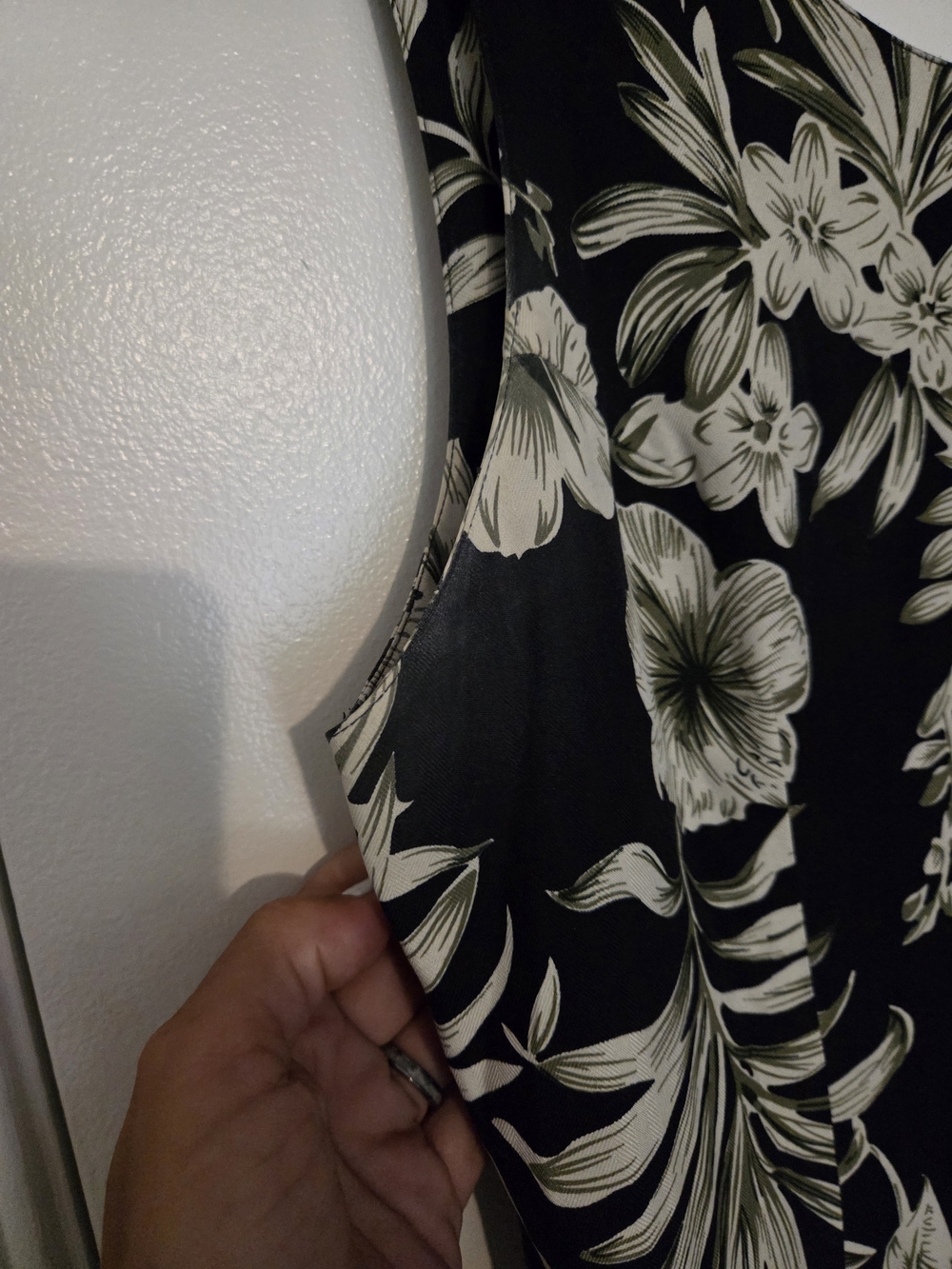 Vintage Pineapple Moon 100% Silk Dress & Shirt Co-ord Set Medium - Picture 7 of 8
